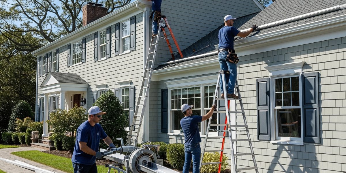 gutter replacement cost Long Island