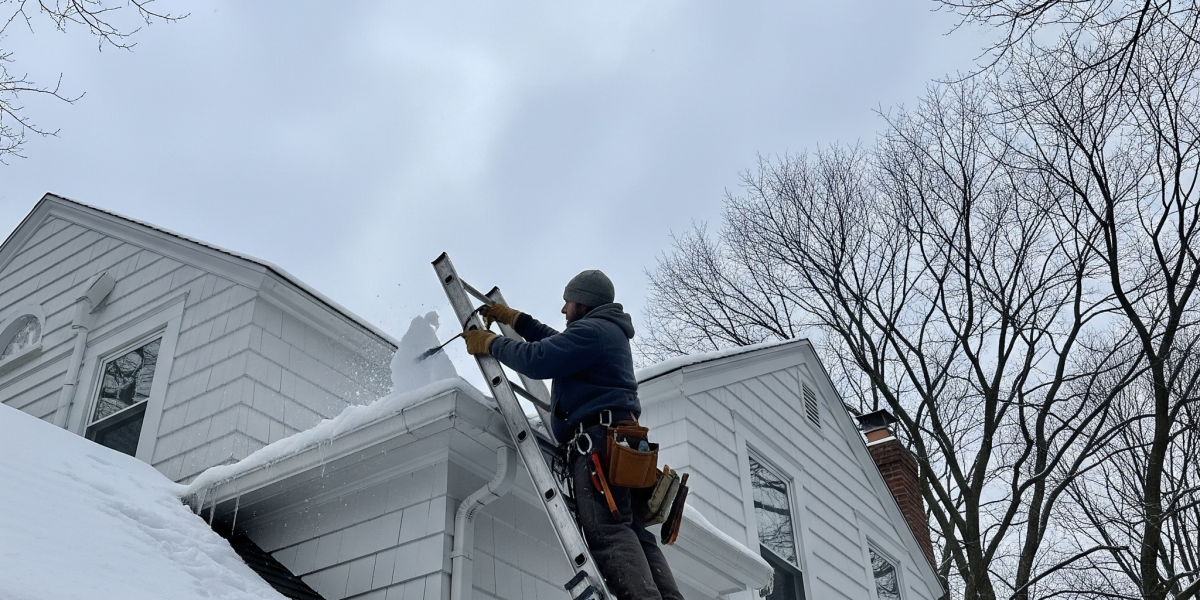 winter gutter maintenance